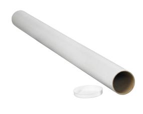 img 1 attached to 📦 Aviditi P2520W Mailing Tubes White - Secure and Reliable Packaging Solution