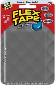 img 3 attached to Flex Tape Mini: Unleash the Power of Super Strong Waterproof Clear Tape (TFSCLRMINI)