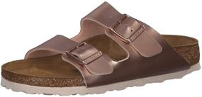 img 4 attached to Ботинки Birkenstock Arizona Almond Birko Flor для мальчиков, размер 12,5