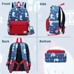 img 2 attached to Harlang Backpack Schoolbag Preschool Backpacks