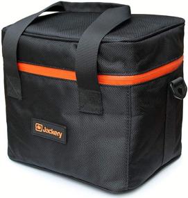 img 4 attached to Jackery EVA Travel & Business Carrying Case Bag for Explorer 240 and Explorer 300 Portable Power Station - Black (Explorer 240 Not Included)