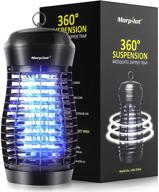 morpilot bug zapper outdoor 4200v: powerful 25w mosquito electric zapper - 2,500 sq insect fly trap - indoor & outdoor waterproof lamp logo