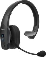 🎧 enhanced blueparrott b450-xt noise cancelling bluetooth headset – superior sound, extended wireless range, 24-hour talk time, ip54-rated wireless headset - (renewed) logo