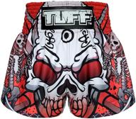 tuff sport dragon skull muay thai shorts: ultimate martial arts training trunks логотип