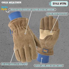 img 2 attached to 🧤 Insulated HydraHyde Gloves - Wells Lamont 1196L