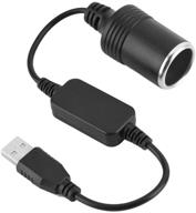 🔌 bewinner usb-порт в 12v автомобильное гнездо для зажигалки женский конвертер адаптерный кабель: подключите к вашему видеорегистратору и электронной собаке с помощью этого автомобильного зарядного устройства логотип