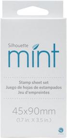 img 2 attached to 🖼️ Silhouette Mint Stamp Sheet Set: Perfect for XX-Large Projects