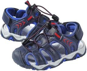 img 3 attached to GOERTEK Boys' Sandals - Ideal for Adventure Activities and Outdoor Fun