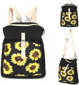 img 1 attached to Backpack Convertible Handbags Crossbody Shoulder Women's Handbags & Wallets in Fashion Backpacks