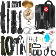 32-in-1 professional emergency survival kit - tactical gear tool with first aid 🔧 supplies - ideal for men, women, and families for hiking, camping, fishing adventures and more логотип