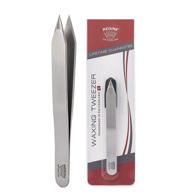 🔧 regine switzerland waxing tweezer - premium swiss handmade design - effortlessly remove body hair post-waxing - precisely aligned tips - durable stainless steel logo