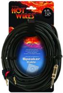 14awg speaker cable (10 feet, banana to quarter inch) - on-stage sp14-10-ba logo