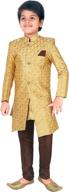 ahhaaaa ethnic handwork embroidery sherwani boys' clothing ~ clothing sets logo