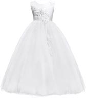👗 wedding princess pageant dresses for bridesmaid girls' clothing logo
