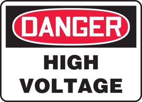 img 3 attached to 🔌 Accuform MELC113VP Voltage Plastic Sign - Increased Thickness for Enhanced Durability