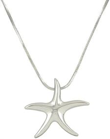 img 3 attached to Falari Starfish Pendant Necklace Polished