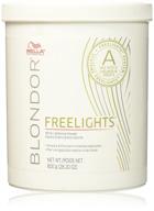 продуктовое название на русском языке: "wella professionals blondor freelights белый осветляющий порошок - добейтесь потрясающих светлых волос с 800 г (28.20 унций) превосходства логотип