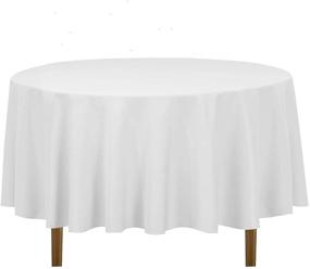 img 1 attached to NORZEE 12 Pack Disposable Plastic Tablecloths