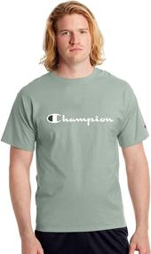 img 3 attached to Champion Classic Jersey Script T Shirt Men's Clothing