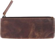 elizo leather naked pencil case logo