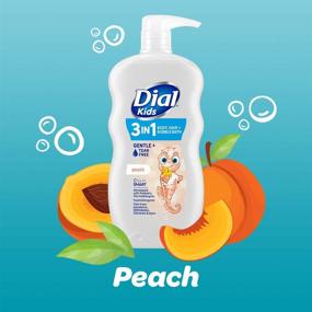 img 2 attached to Dial Kids Peachy Clean Ounce