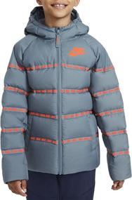 img 1 attached to 🧥 Nike Youth Unisex Sportswear Down Puffer Jacket for Kids