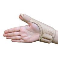 🤚 healthgoodsin - pediatric thumb spica splint for kids with tissue injury support brace - lightweight, breathable, and fits both hands логотип