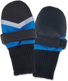 img 2 attached to 🐾 Blue Fleece Lined Pet Boots by Guardian Gear