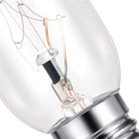 img 1 attached to 💡 Efficient 2-Pack 8206232A Light Bulbs: Whirlpool 40 Watt E17 130V Value Deal