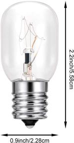 img 3 attached to 💡 Efficient 2-Pack 8206232A Light Bulbs: Whirlpool 40 Watt E17 130V Value Deal