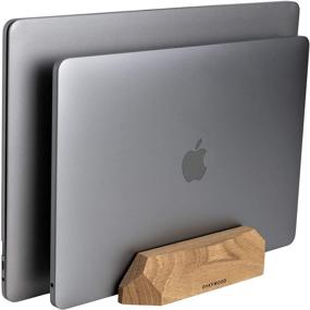 img 4 attached to Oakywood Vertical Desktop Adjustable MacBook Laptop Accessories