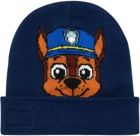 img 2 attached to 🧢 Warm and Stylish: Nickelodeon Boys Paw Patrol Winter Hat with 2 Pair Gloves or Mittens for Toddler/Little Boys