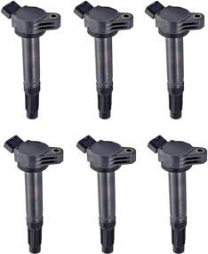 img 4 attached to 🔌 Set of 6 Ignition Coil Pack for Lexus Toyota Lotus ES350 RX350 RX450h Avalon Camry Highlander RAV4 Sienna Venza Evora 3.5L V6 – Compatible with 90919-A2007 C1601 UF487