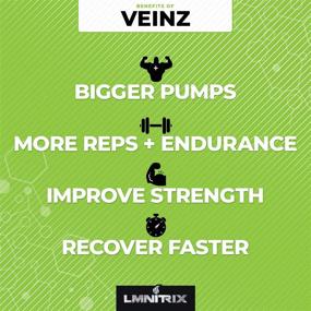 img 3 attached to 💪 Boost Your Nitric Oxide Levels with VEINZ Pills - A Powerful Pump Supplement with ALA, L-Arginine, and L-Citrulline - 120 Capsules