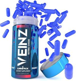 img 4 attached to 💪 Boost Your Nitric Oxide Levels with VEINZ Pills - A Powerful Pump Supplement with ALA, L-Arginine, and L-Citrulline - 120 Capsules