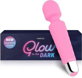 img 4 attached to 🔋 Yarosi Glow Edition: Powerful Cordless Handheld Wand Massager - Ultimate Travel Gift for Neck, Back, Foot & Hand Pain Relief - Ideal for Sports Injuries