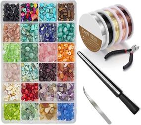 💍 DIY Ring Making Kit: 1500Pcs Crystal Beads, Jewelry Wire…