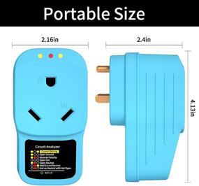 img 1 attached to Protector Analyzer Indicator Accessories Trailers RV Parts & Accessories for Power & Electrical