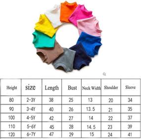 img 1 attached to 👕 CuteOn Kids Unisex Solid Color School Uniform Long Sleeve Turtleneck T-Shirt for Children