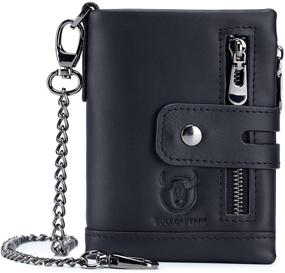 img 4 attached to BULL CAPTAIN Leather Premium Wallets Men's Accessories and Wallets, Card Cases & Money Organizers