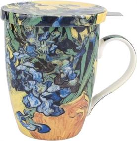 img 2 attached to Van Gogh Irises Tea Infuser