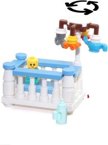 img 3 attached to Bright MiniFigure Spinning Mobile Building Toys by LEGO