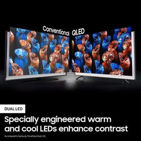 img 2 attached to 📺 Samsung QN55Q60TAFXZA 55-дюймовый QLED Smart TV 2020: 4K UHD, Dual LED, Quantum HDR, встроенный Alexa.