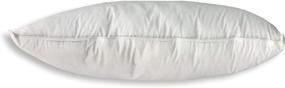 img 4 attached to Queen Size Pillow 🛏️ with Pillowtex Premium Polyester Fill