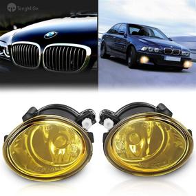 img 4 attached to TangMiGe Fog Lights Lamps For 2000-2006 BMW (E46 M3 E39 M5) / 3 Series (320I 323I 325I 325Xi 330I 330Xi Sedan W/Sport Package