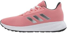 img 2 attached to Adidas Детские кроссовки для бега Duramo 9 для девочек - Розовые - Размер 4 М: Стильная и поддерживающая обувь для активных девочек!