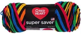 img 4 attached to Vibrant Red Heart Super Saver Primary Stripes: Add Striking Color and Creativity to Your Projects!