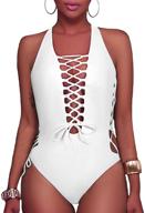 👙 holipick women's cutout swimsuit – stylish swimwear, perfect for women's clothing in swimsuits & cover ups logo