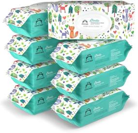 img 1 attached to 👶 Amazon Brand - Mama Bear Fragrance-Free Baby Wipes, Hypoallergenic, 800 Count, Pack of 8 (100 Count)