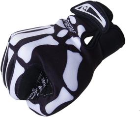 img 3 attached to Basecamp Skeleton Gloves: Stylish Skull Gloves for Men & Women – Ideal for Cycling, Motorcycle & Halloween Parties